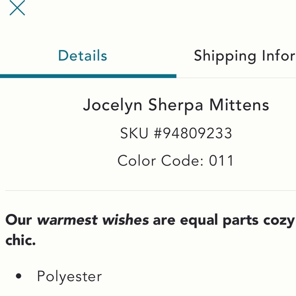 Anthropologie Cream Fuzzy Mittens - Picture 9 of 12